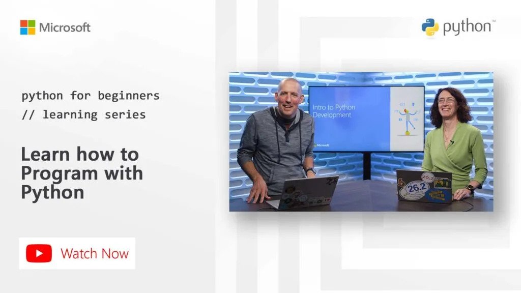 Watch: Intro to Python video series