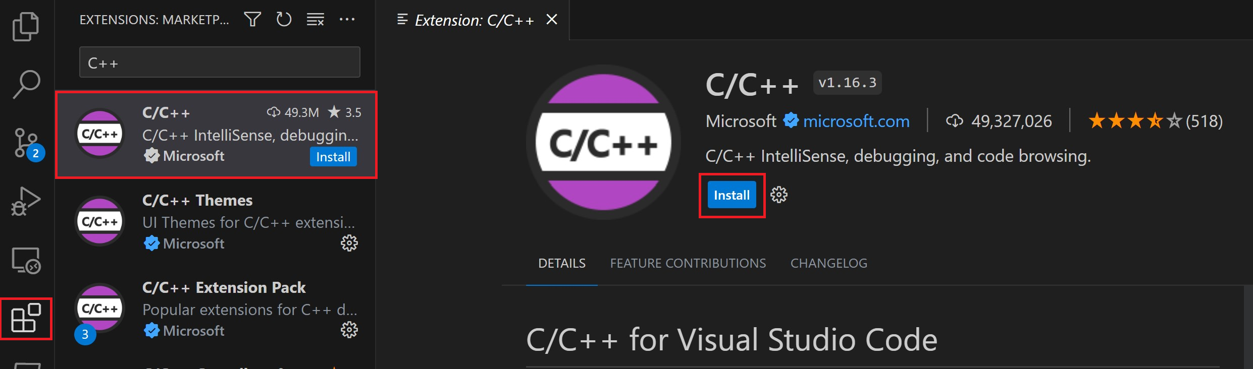 C/C++ 扩展